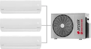 Arçelik Multi Sistem Duvar Tipi 3+1 Inverter 12+18+9 30000BTU Klima ZM30105-12+18+9